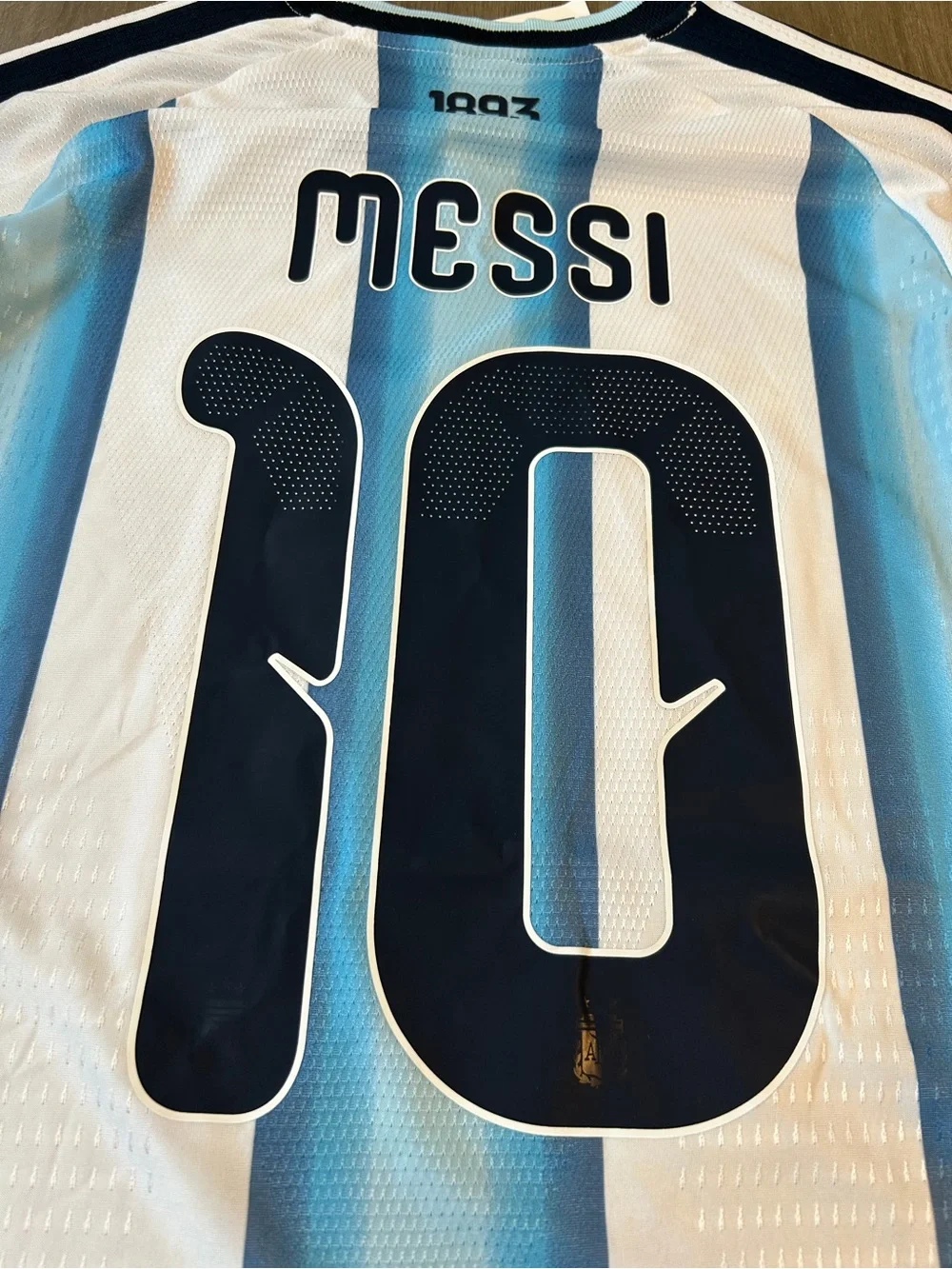 adidas Argentina Messi #10 Blue White Soccer Jersey